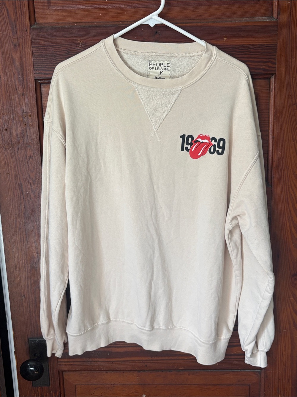 People of Leisure x Rolling Stones Sweatshirt size XS